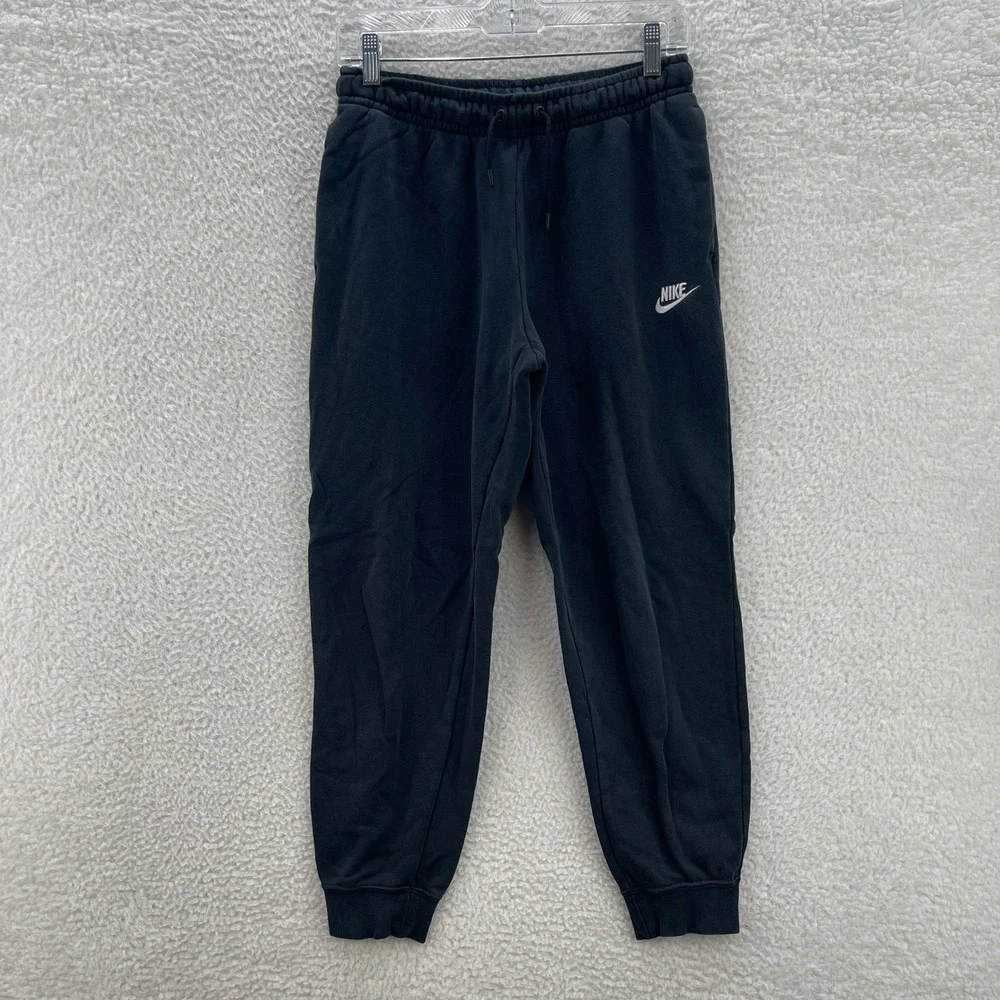 Nike Sweatpants Mens Small Black Sportswear Club Fleece Jogger Gym Comfort Sport